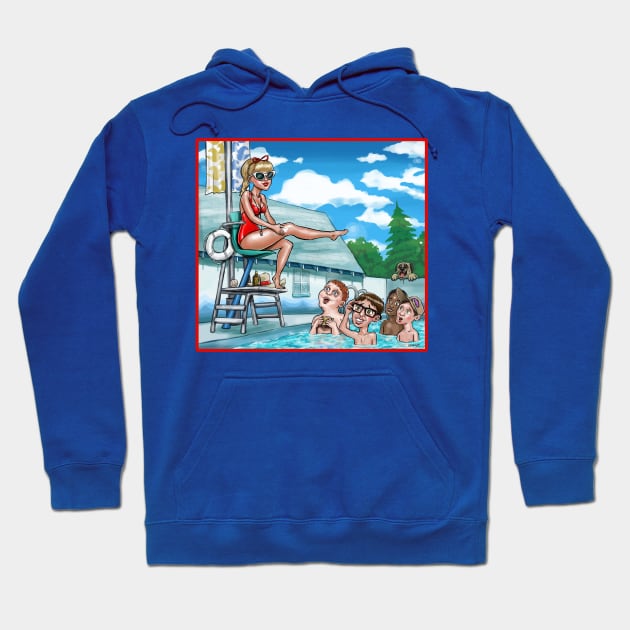 Oiling and Lotioning Hoodie by mcillustrator